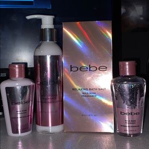 Bebe 4 count bath set